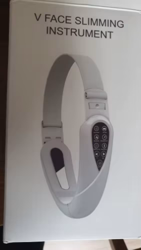 V-Line Face Slimming Lifting Device Massager Skin Rejuvenation Shaping Beauty Instrument Electric Reduce Double Chin Belt photo review